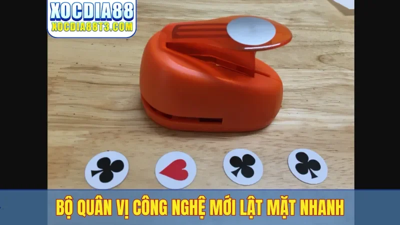 Bộ quân vị công nghệ mới lật mặt nhanh