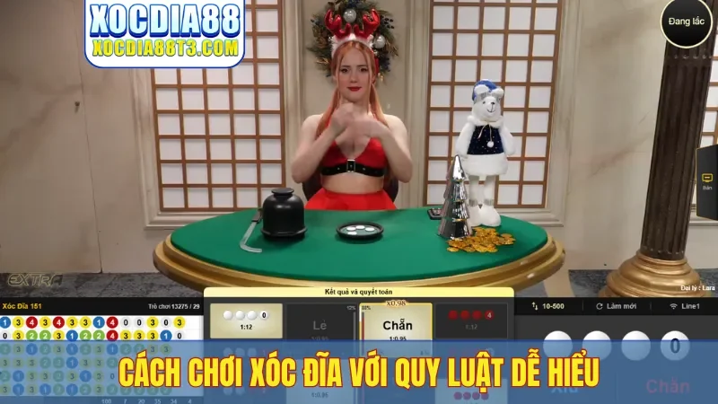 Cách chơi xóc đĩa với quy luật dễ hiểu