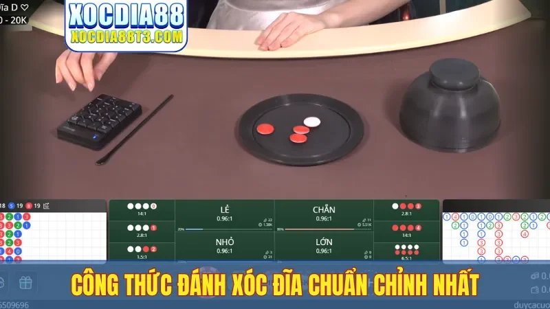 Công thức đánh xóc đĩa chuẩn chỉnh nhất