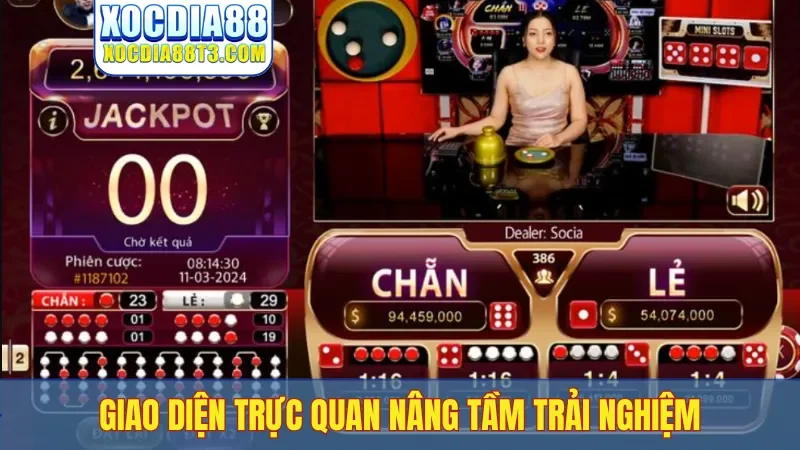 Giao diện trực quan nâng tầm trải nghiệm