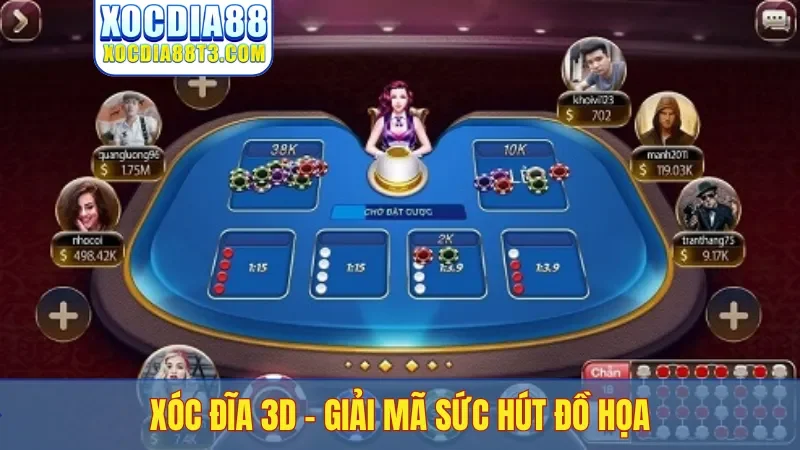 Xóc đĩa 3D